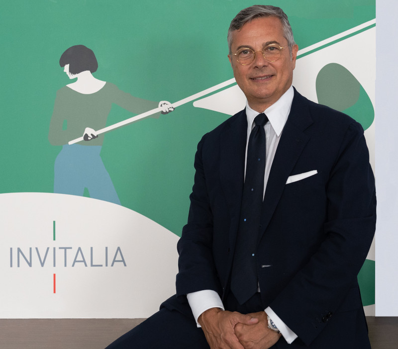 AD Invitalia Mattarella