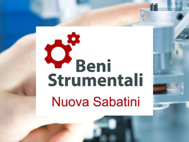 Beni strumentali Nuova Sabatini