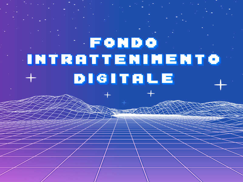 Fondo intrattenimento digitale