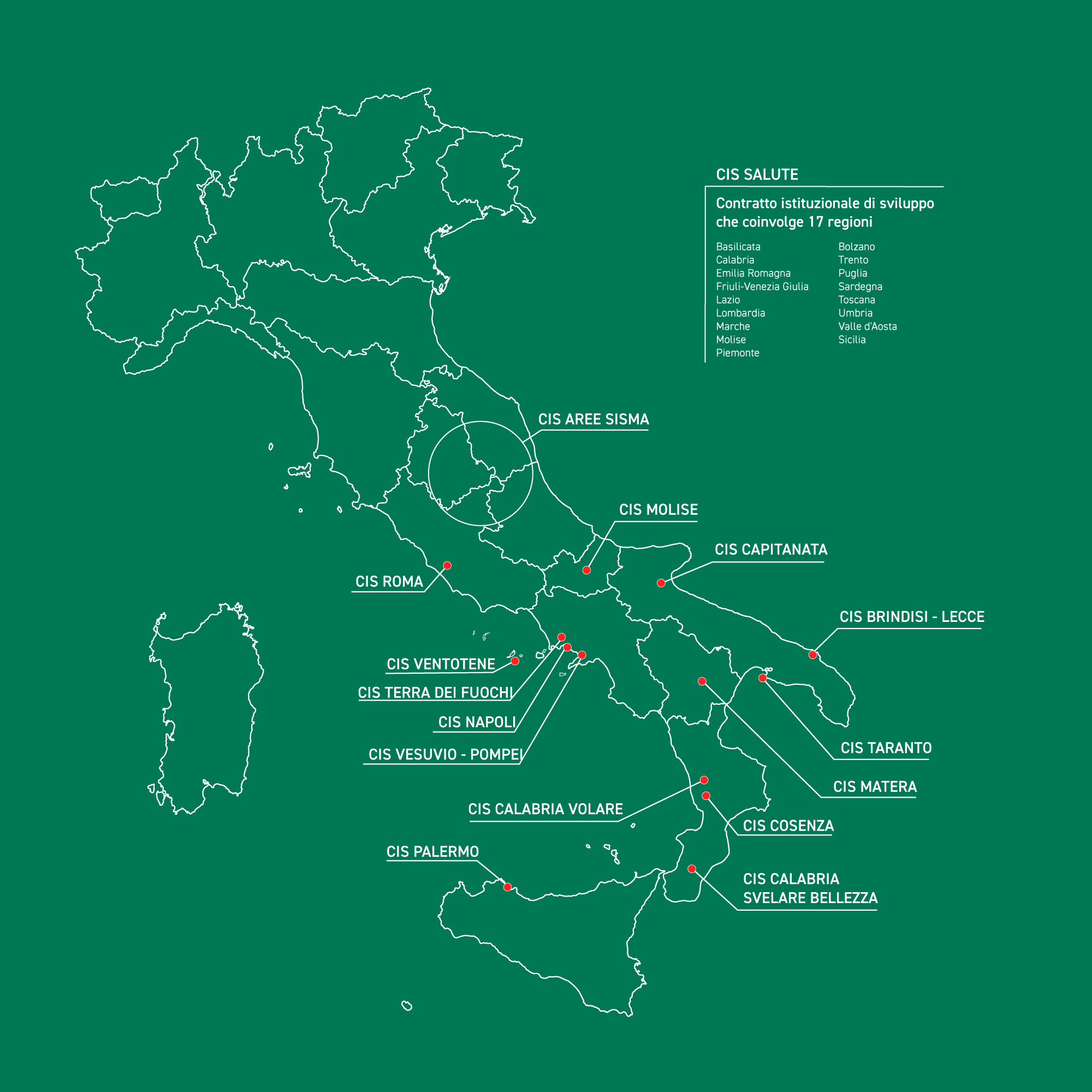 Mappa Italia CIS