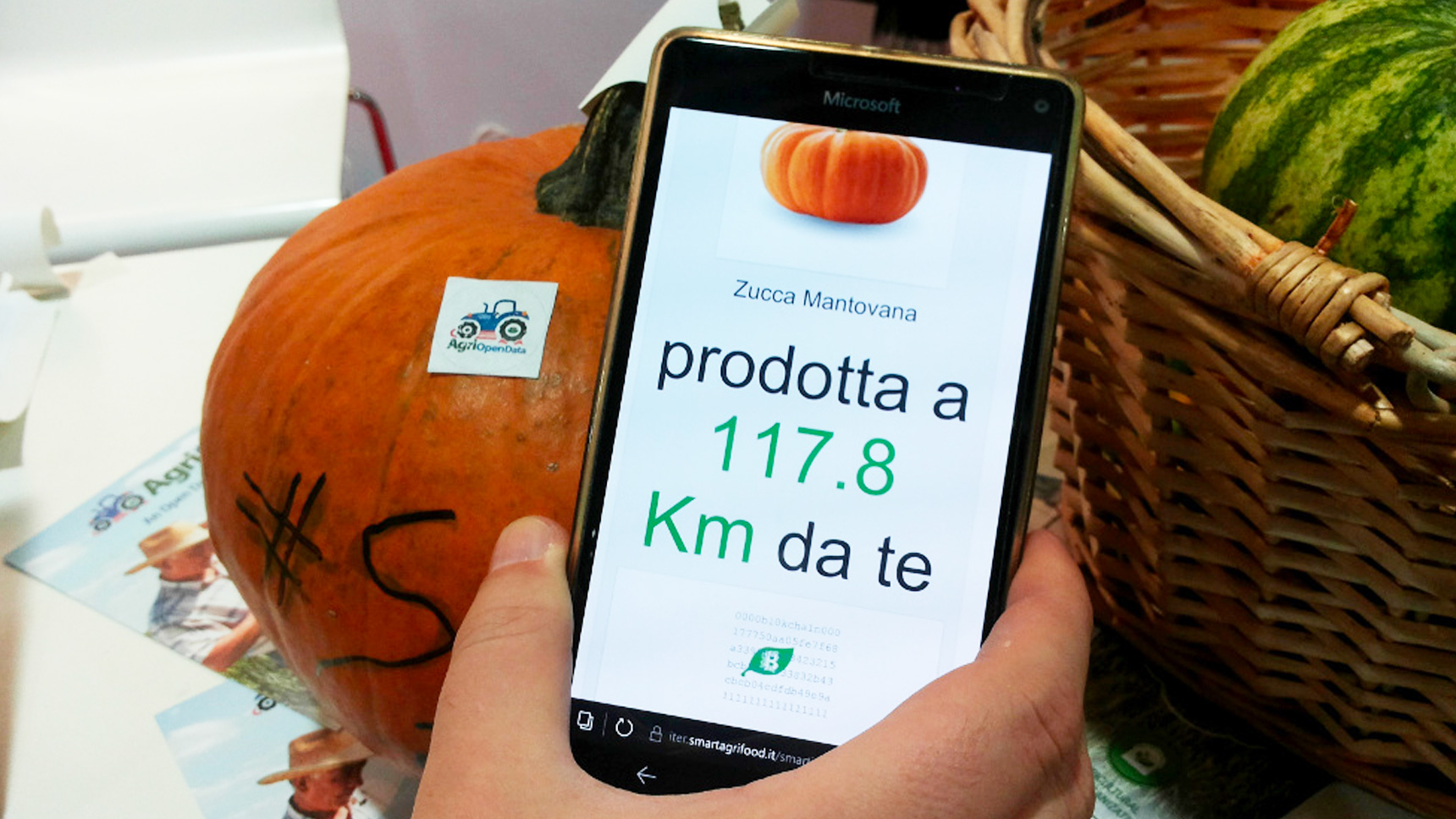 L'etichetta hi-tech svela il "curriculum" degli ortaggi