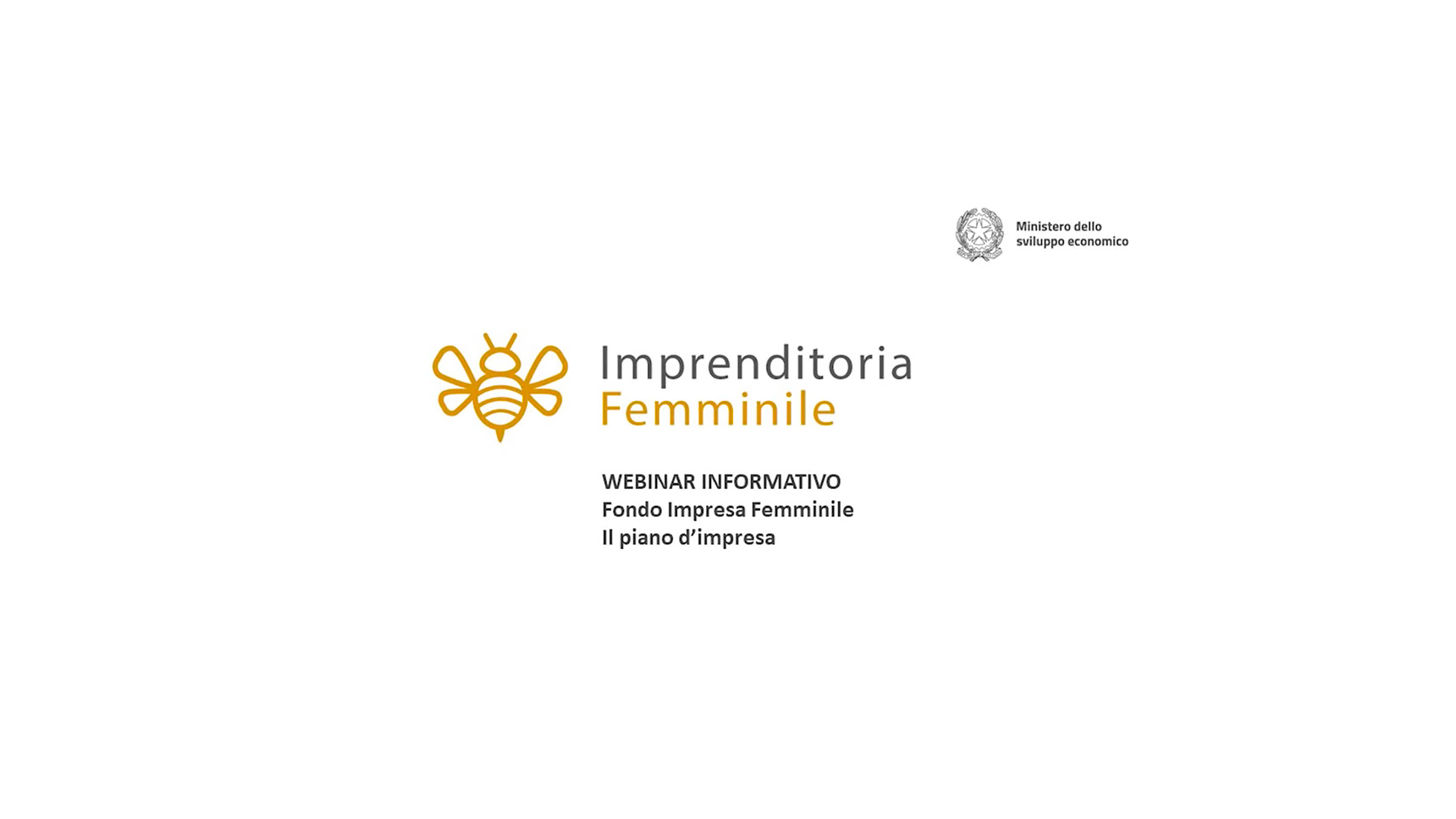 Fondo Impresa Femminile - Il piano d'impresa