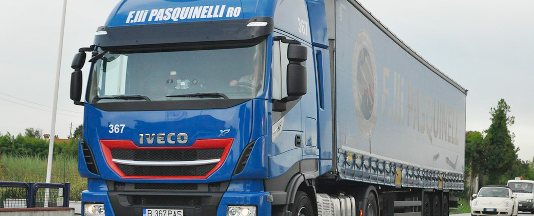 Nuova Sabatini, l'azienda di trasporti Pasquinelli rinnova il parco automezzi