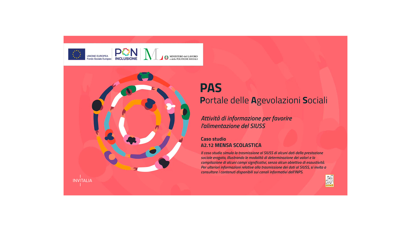 Portale delle Agevolazioni Sociali (PAS) - Video tutorial 1 - Mensa scolastica