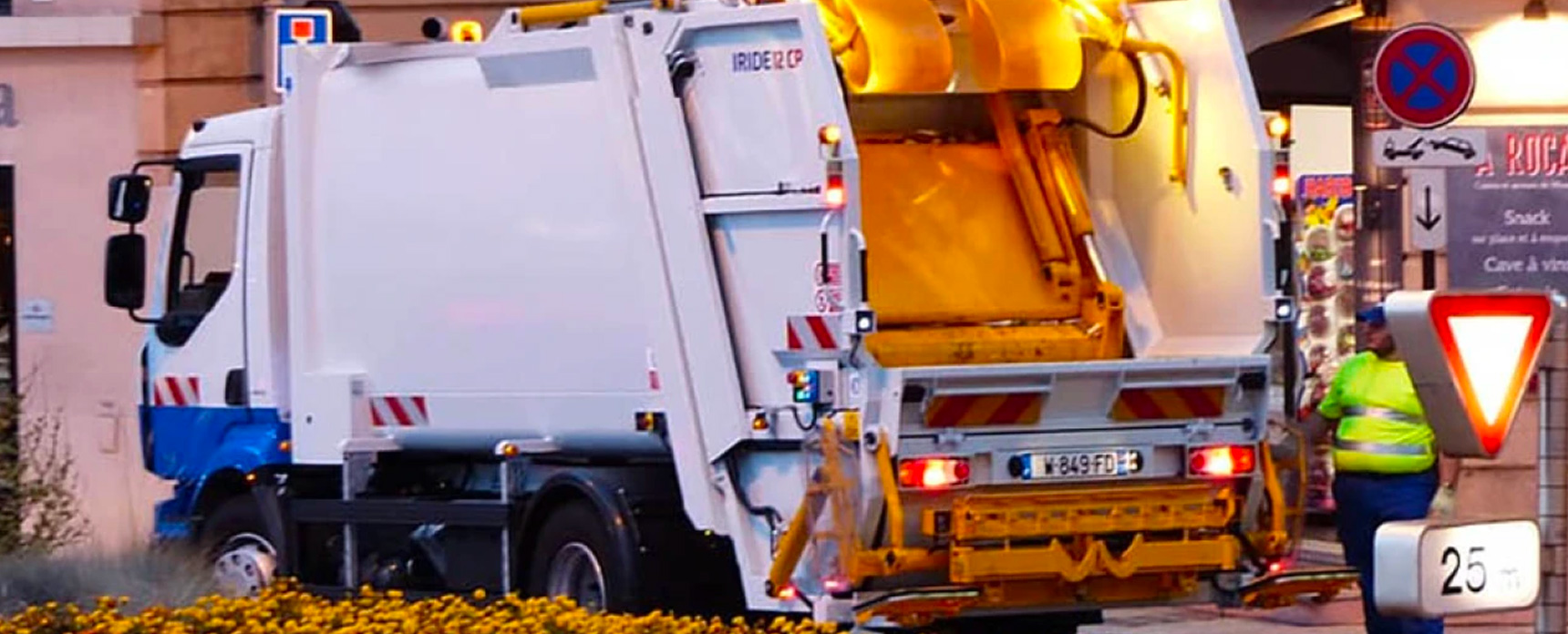 Rifiuti camion