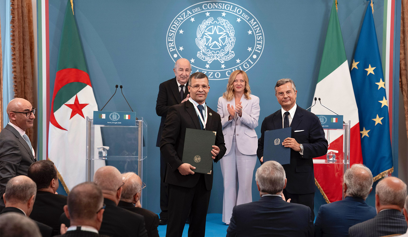 Vertice Italia-Algeria: siglato memorandum tra Invitalia e AAPI