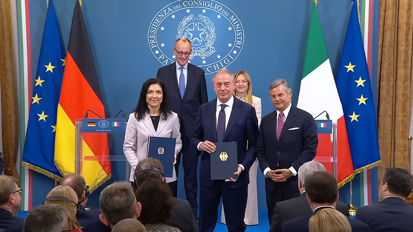 Italia Germania dichiarazione di intenti