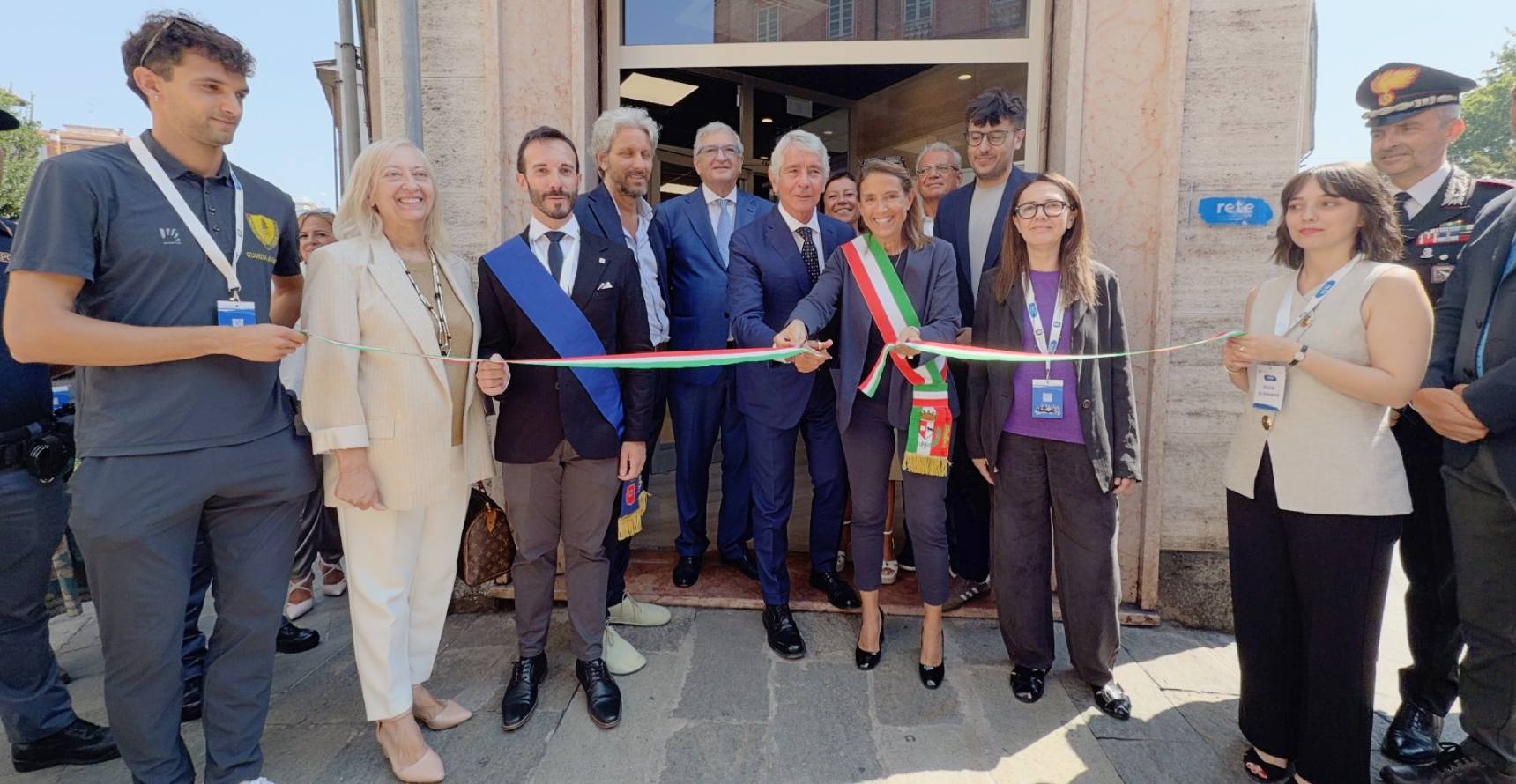 hub rete piacenza inaugurazione
