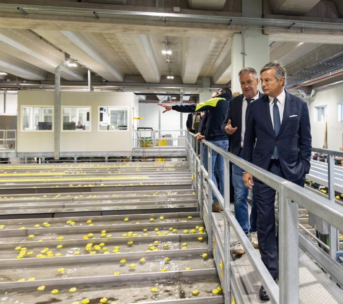 Invitalia: visita dell’AD Bernardo Mattarella al Consorzio Melinda, eccellenza dell’agroalimentare italiano