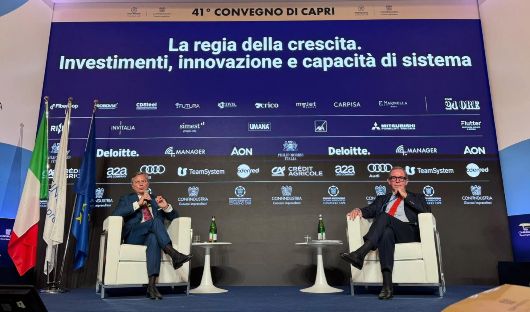 B. Mattarella Invitalia - Convegno dei Giovani di Confindustria a Capri