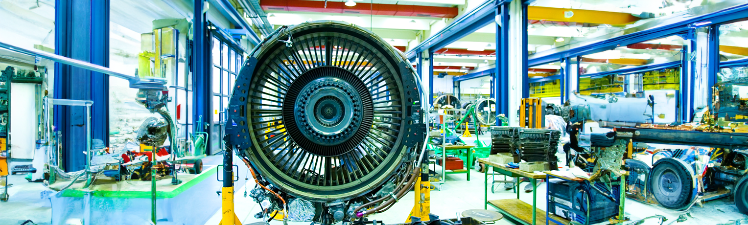 Turbina motore costruzione